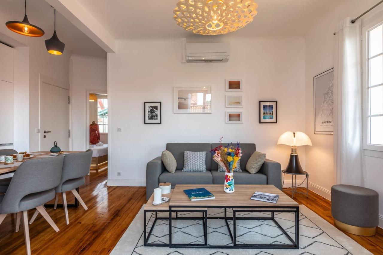 Superbe Appartement Plein De Charme A 5Min De La Plage Биарриц Экстерьер фото