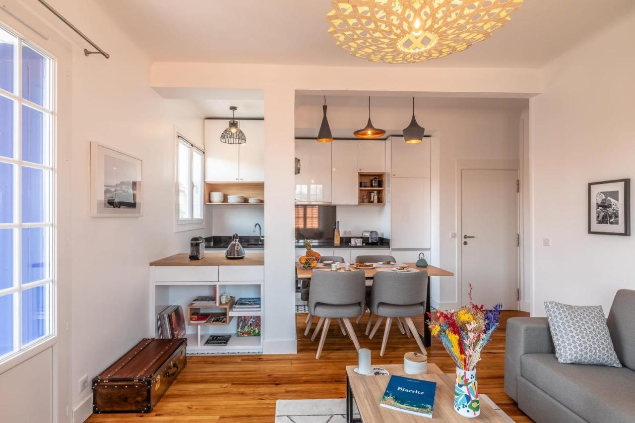 Superbe Appartement Plein De Charme A 5Min De La Plage Биарриц Экстерьер фото