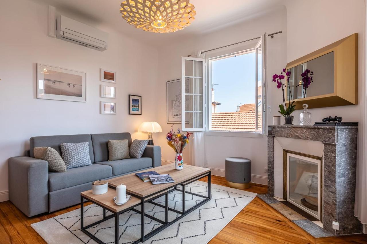 Superbe Appartement Plein De Charme A 5Min De La Plage Биарриц Экстерьер фото